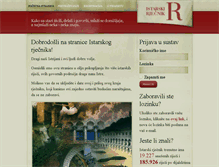 Tablet Screenshot of istarski-rjecnik.com